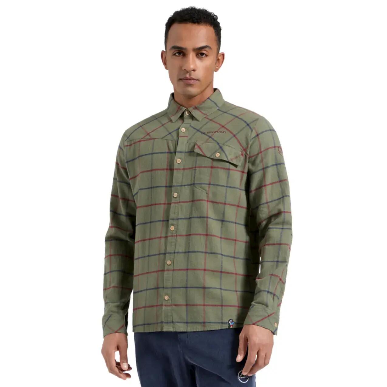 Koszula z długim rękawem La Sportiva Rambler Light Flannel 3/5
