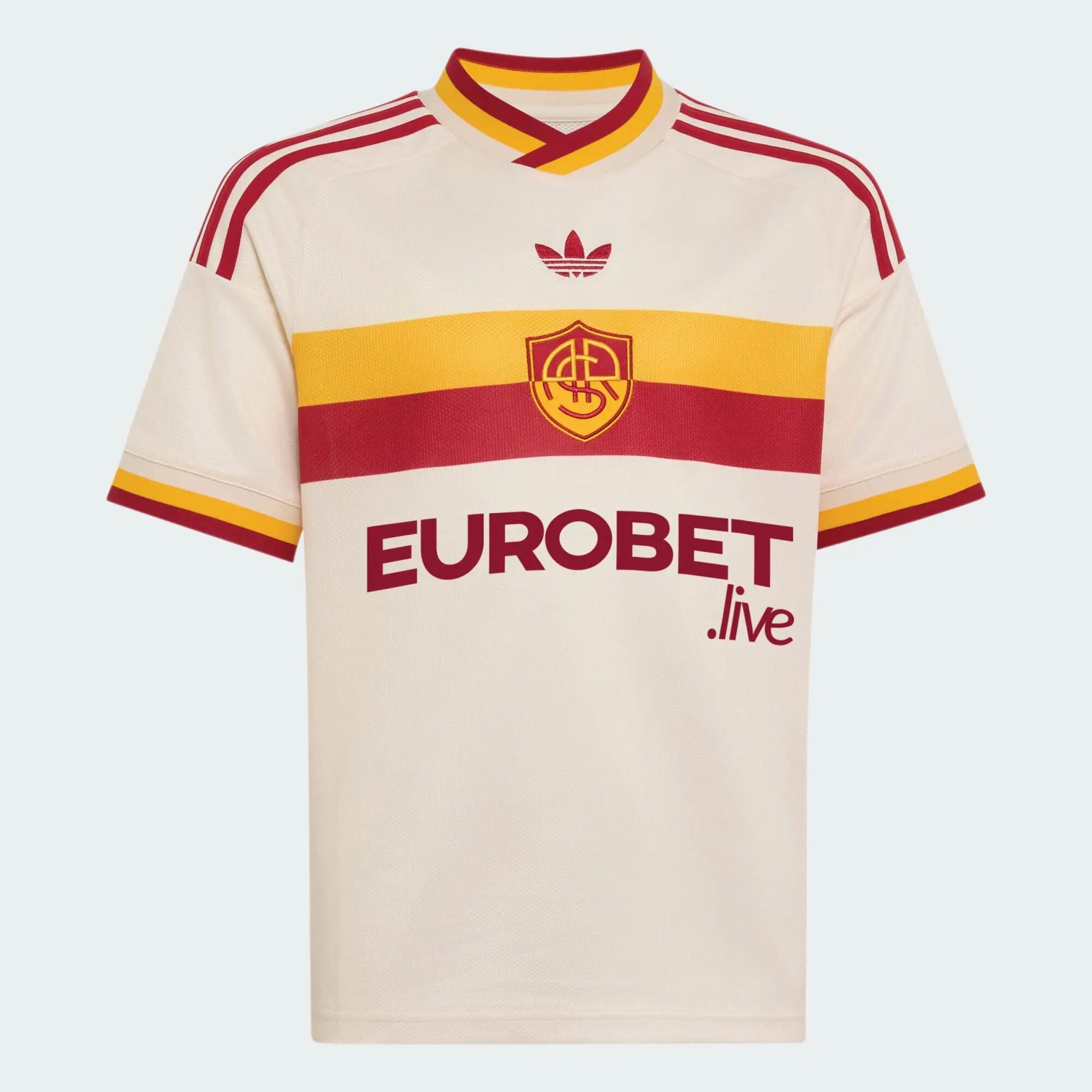 Maglia Away AS Roma 26/27 per bambini e bambine 2/6