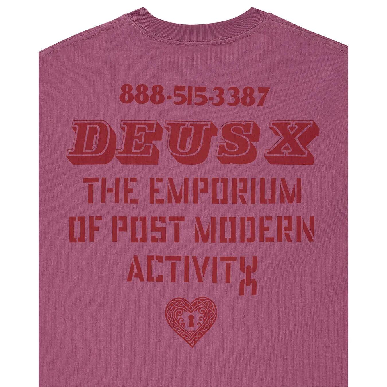 Oversized T-Shirt Deus Ex Machina Upstairs 4/5