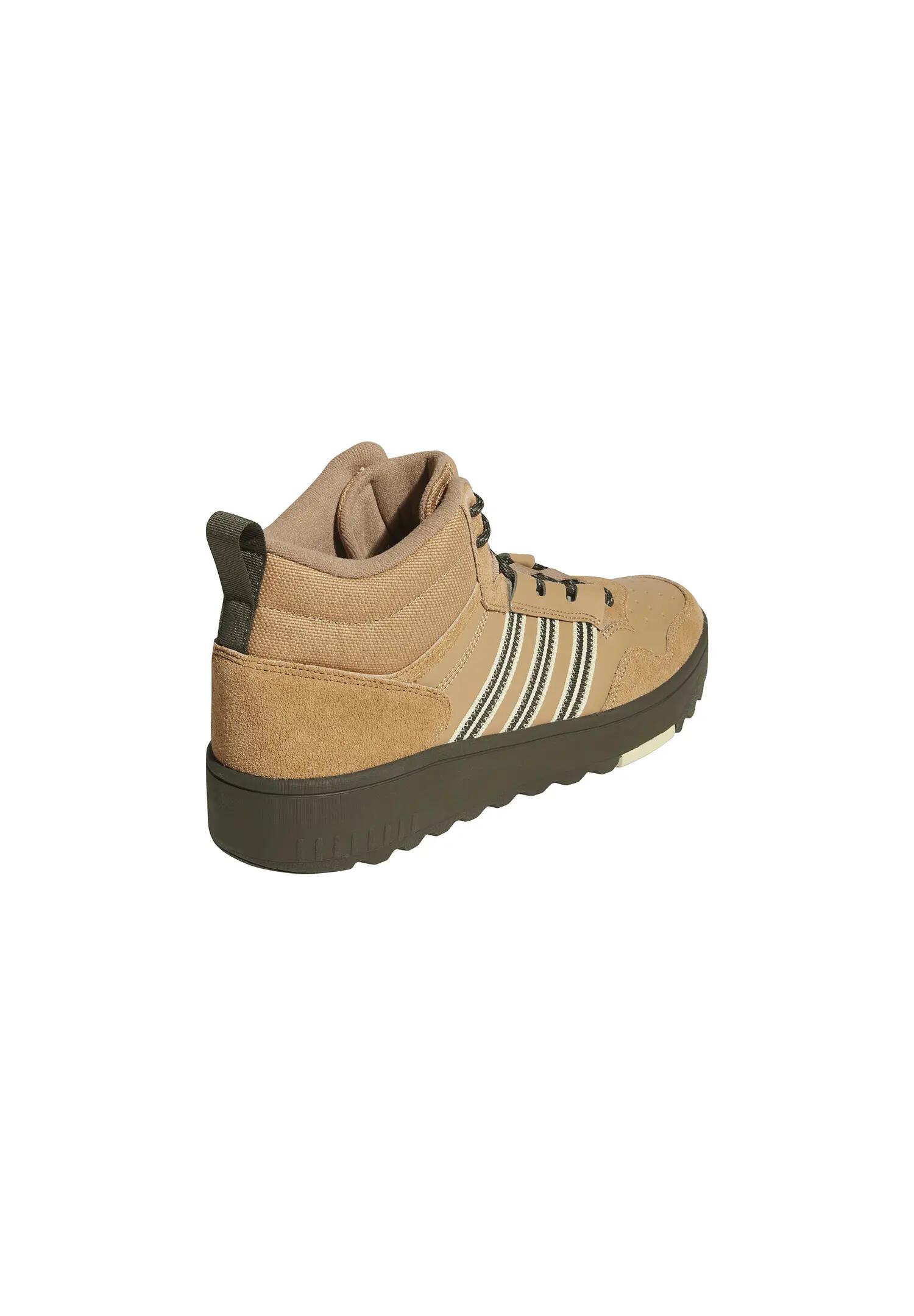 Adidas Unisex Hoops 4.0 Mid Winterized Sneaker KI6381 Brown 5/7