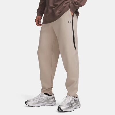 Ua unstoppable fleece joggingbroek voor heren beige / taupe