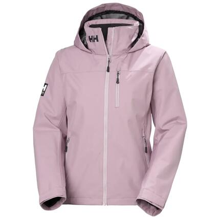 Wasserdichte Zwischenjacke mit Kapuze, Damen Helly Hansen Crew 2.0