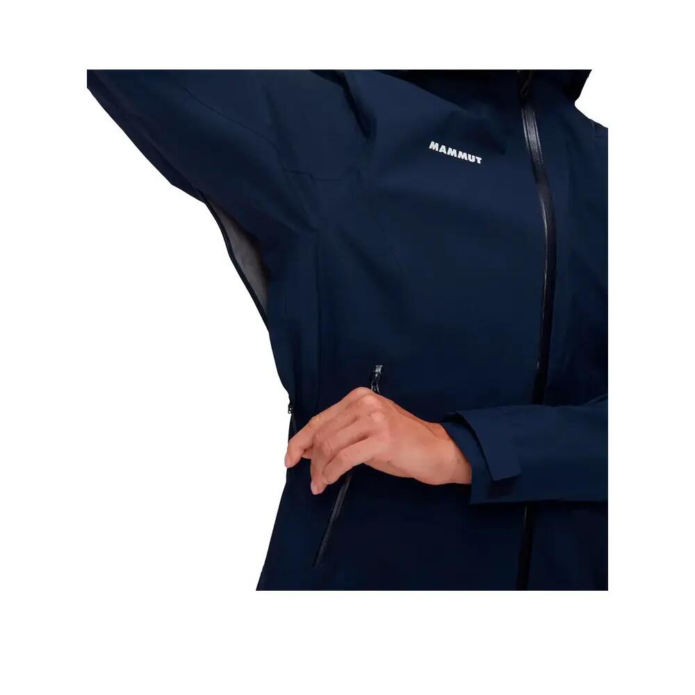 Wasserdichte Jacke Mammut Alto Light Femme Marine 9/9