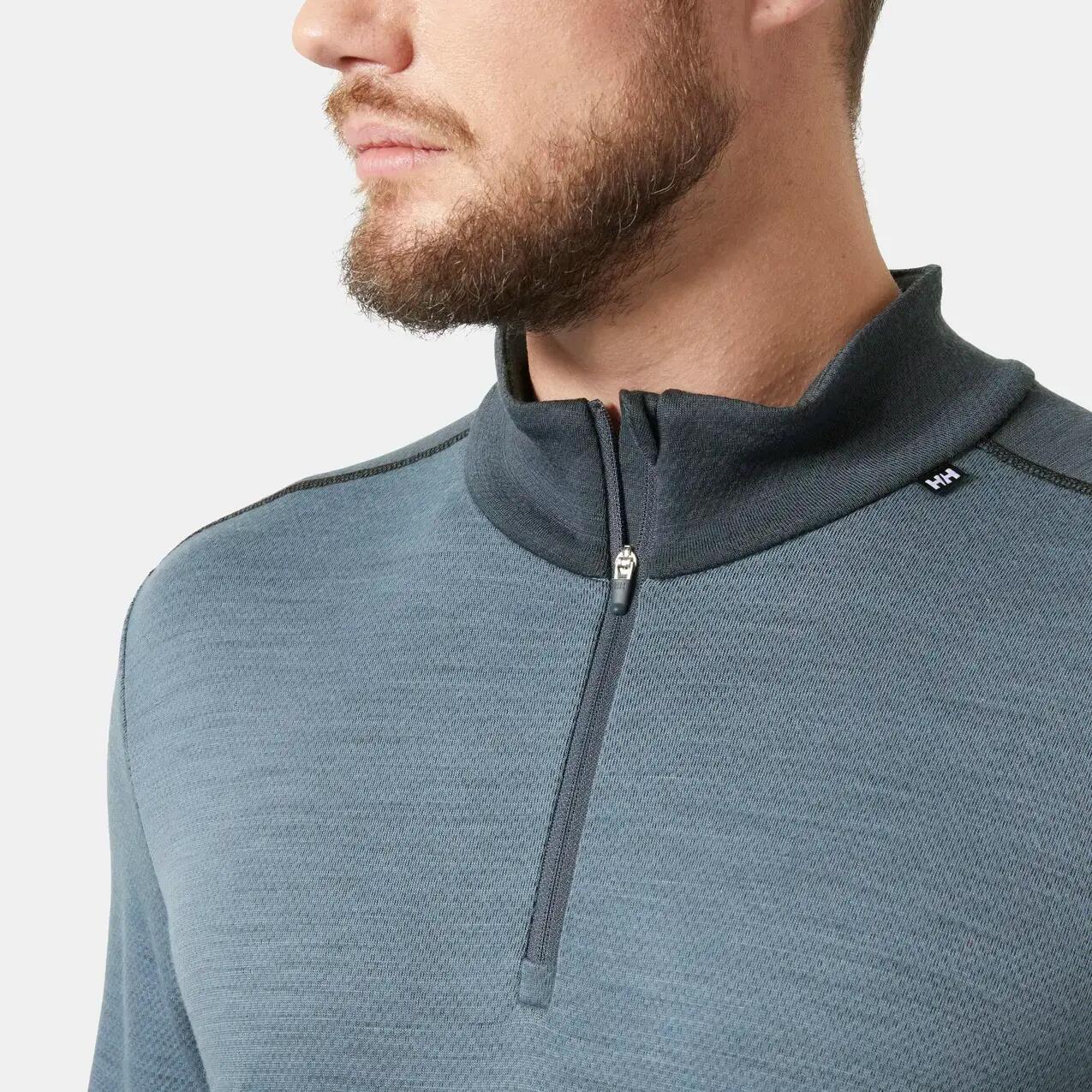 Koszulka termoaktywna z zamkiem błyskawicznym 1/2 Helly Hansen Lifa Midweight 3/6