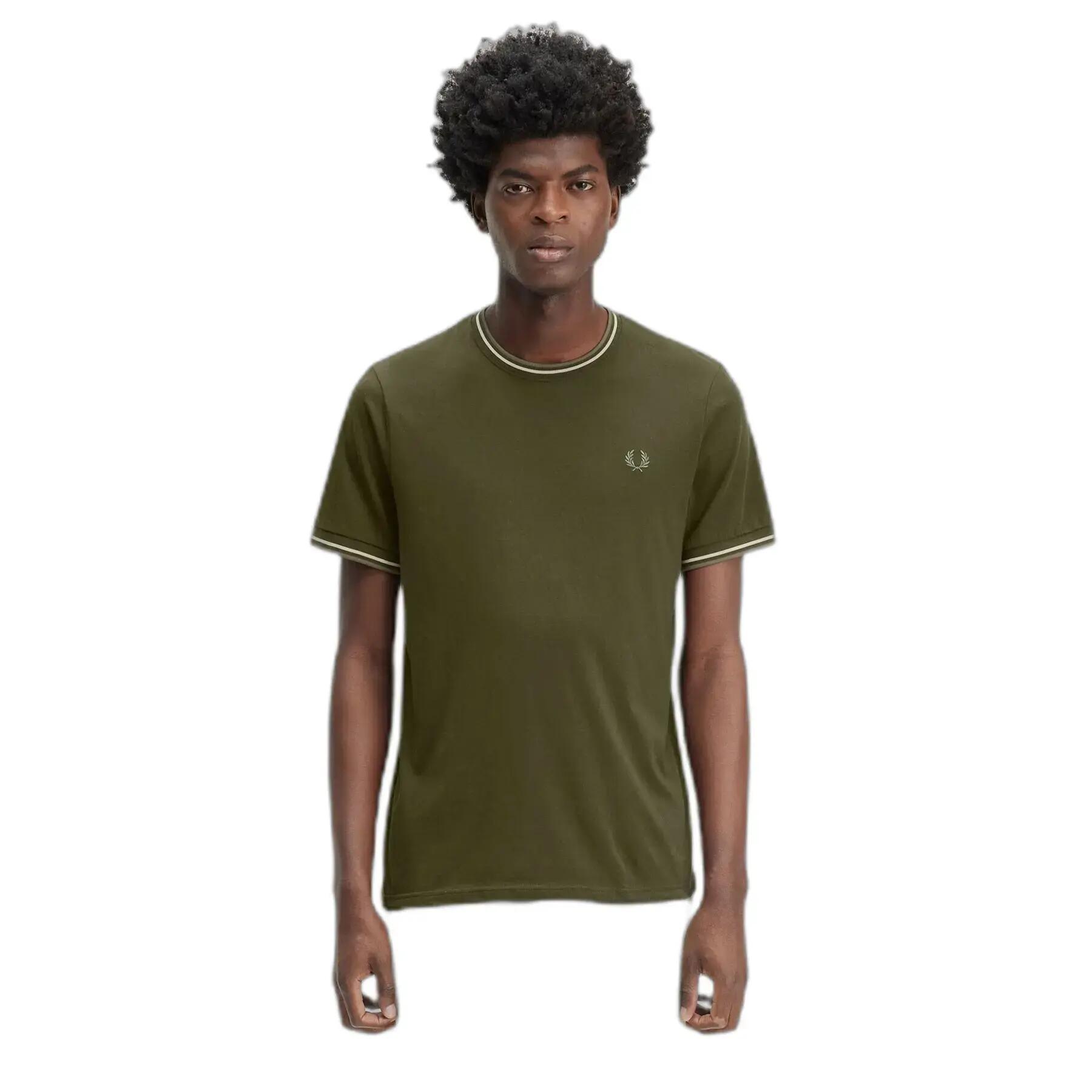 T-shirt with double piping Fred Perry 2/4