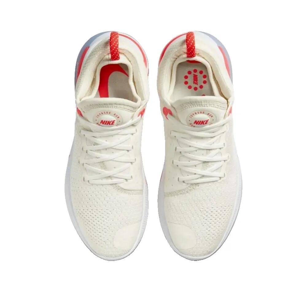 Calçado de corrida Nike Joyride Run Flyknit Branco/Laranja 4/6