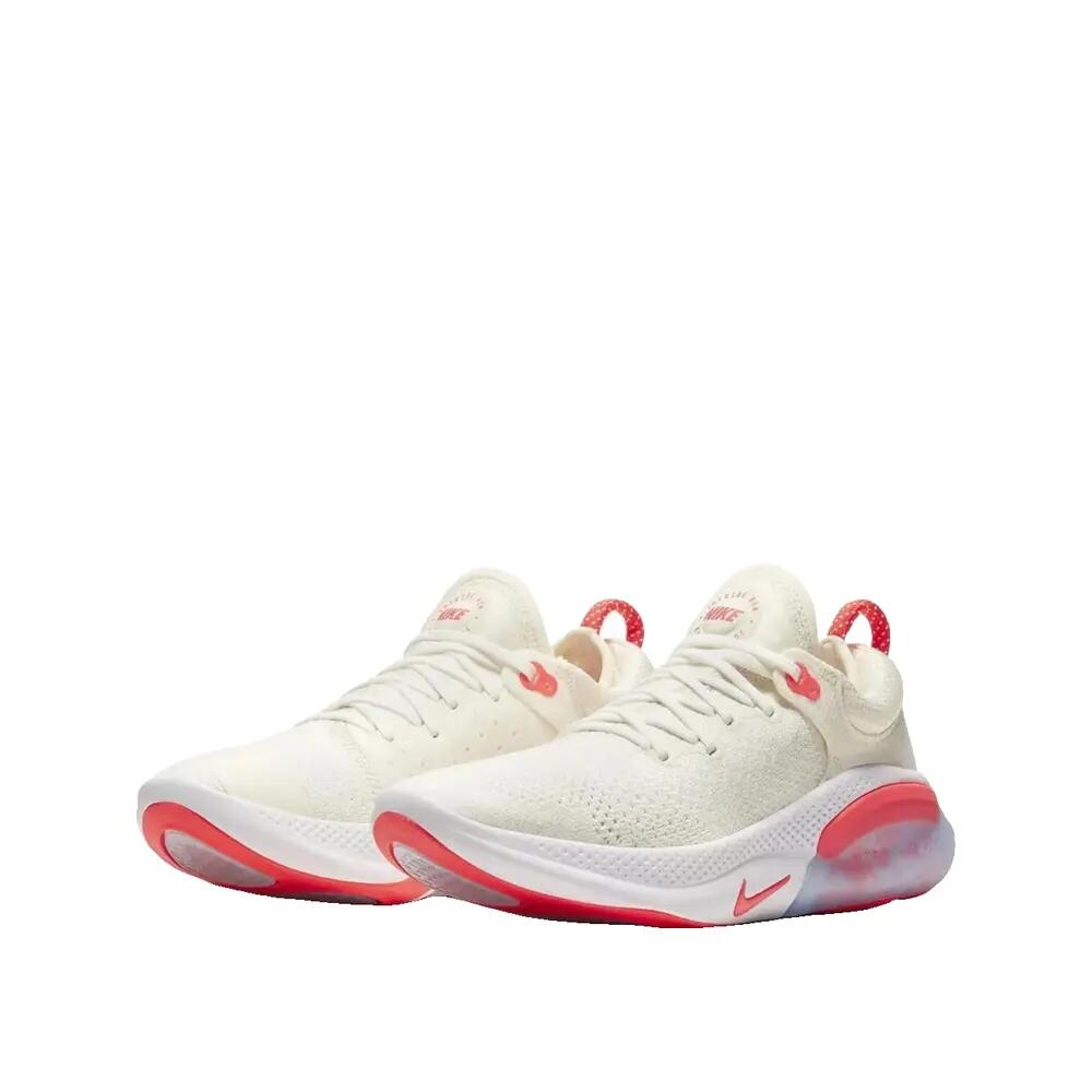 Calçado de corrida Nike Joyride Run Flyknit Branco/Laranja 3/6