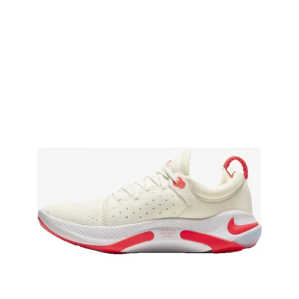 Calçado de corrida Nike Joyride Run Flyknit Branco/Laranja 2/6