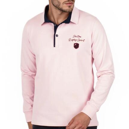 Polo rugby values 6XL / Rose