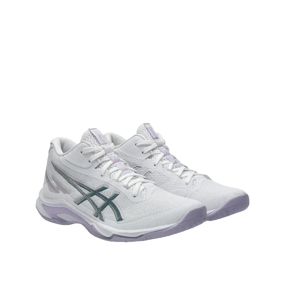 Sport schoenen ASICS Netburner Ballistic FF MT 4 Blanc/Dahlia 5/8