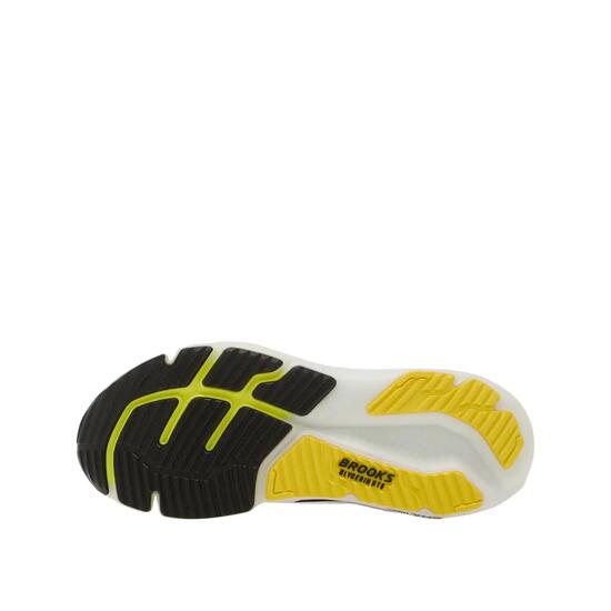 Hardloopschoenen Brooks Glycerin GTS 23 Zwart/Cyber Geel