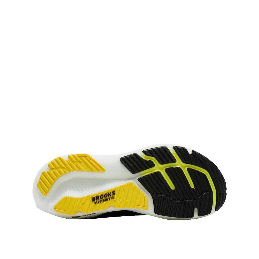 Hardloopschoenen Brooks Glycerin GTS 23 Zwart/Cyber Geel 6/6