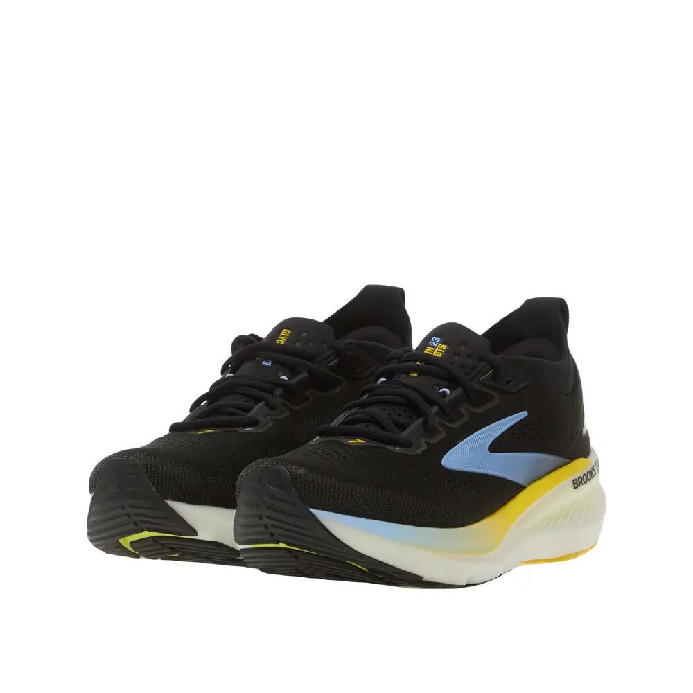 Hardloopschoenen Brooks Glycerin GTS 23 Zwart/Cyber Geel 5/6