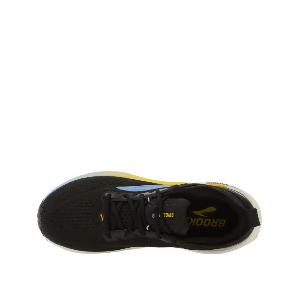 Hardloopschoenen Brooks Glycerin GTS 23 Zwart/Cyber Geel 3/6