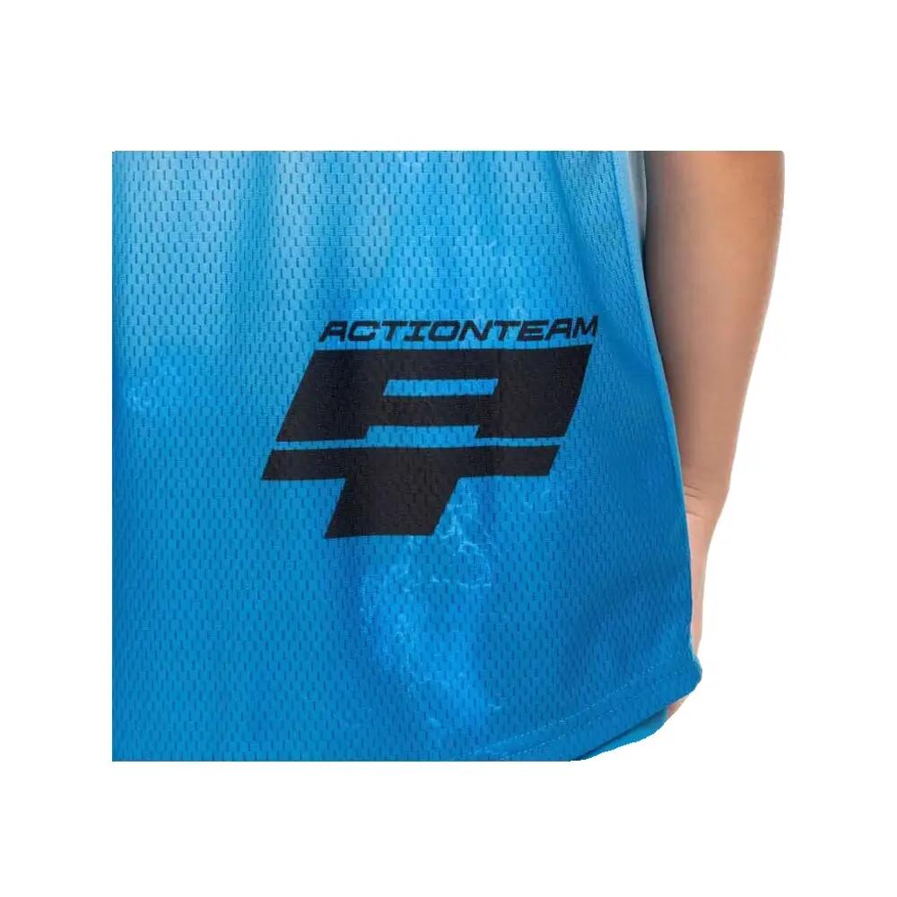 Maillot de bicicleta Cube Rookie X Actionteam Azul 6/7