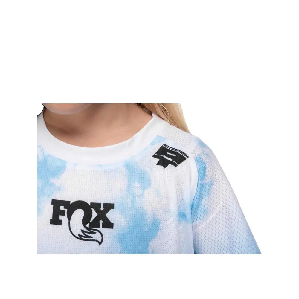 Maillot de bicicleta Cube Rookie X Actionteam Azul 4/7