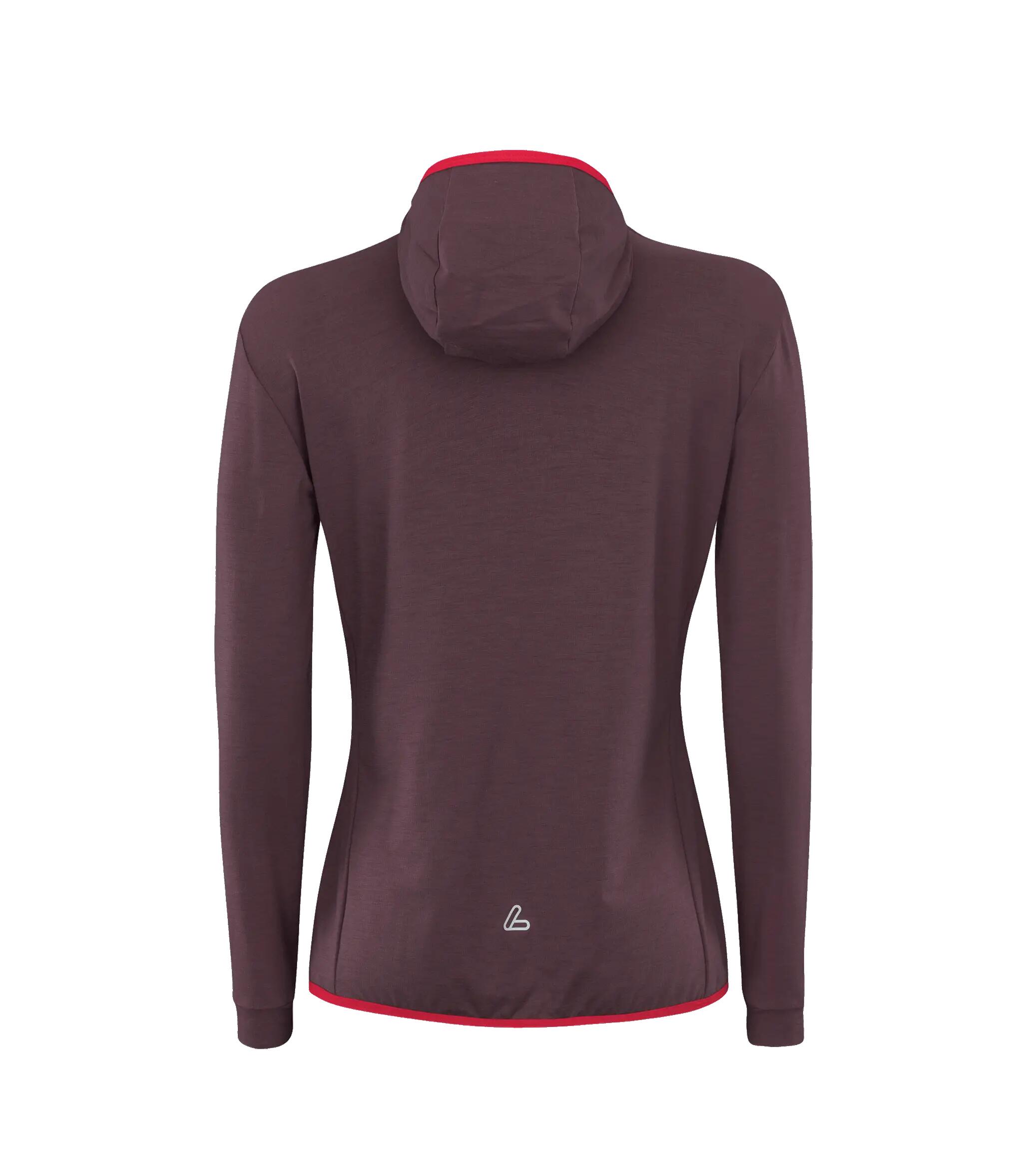 W HOODY TRANSTEX MERINO 2/2