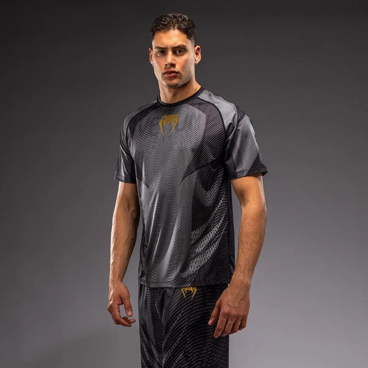 Dry Tech T-Shirt Venum Galactic 3.0 Schwarz/Gold L 3/6