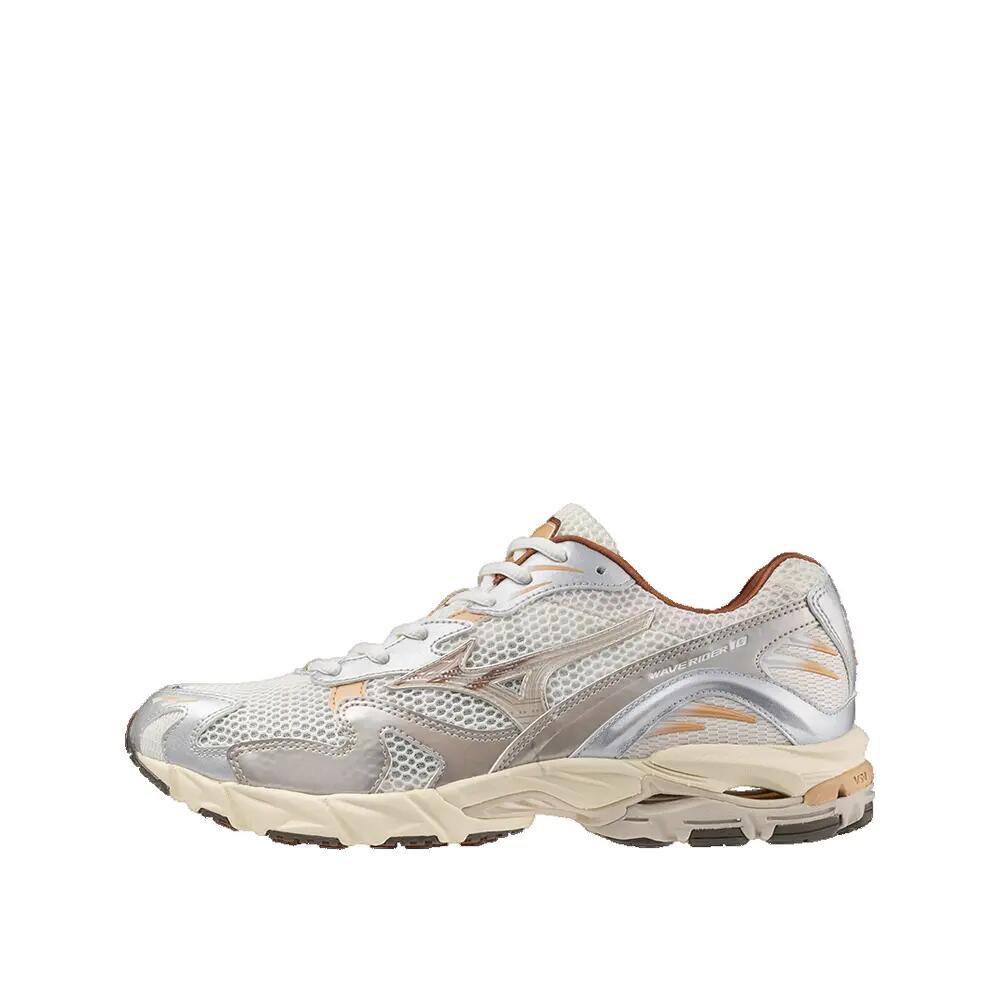 Zapatos de correr Mizuno Wave Rider 10 Beige 3/3