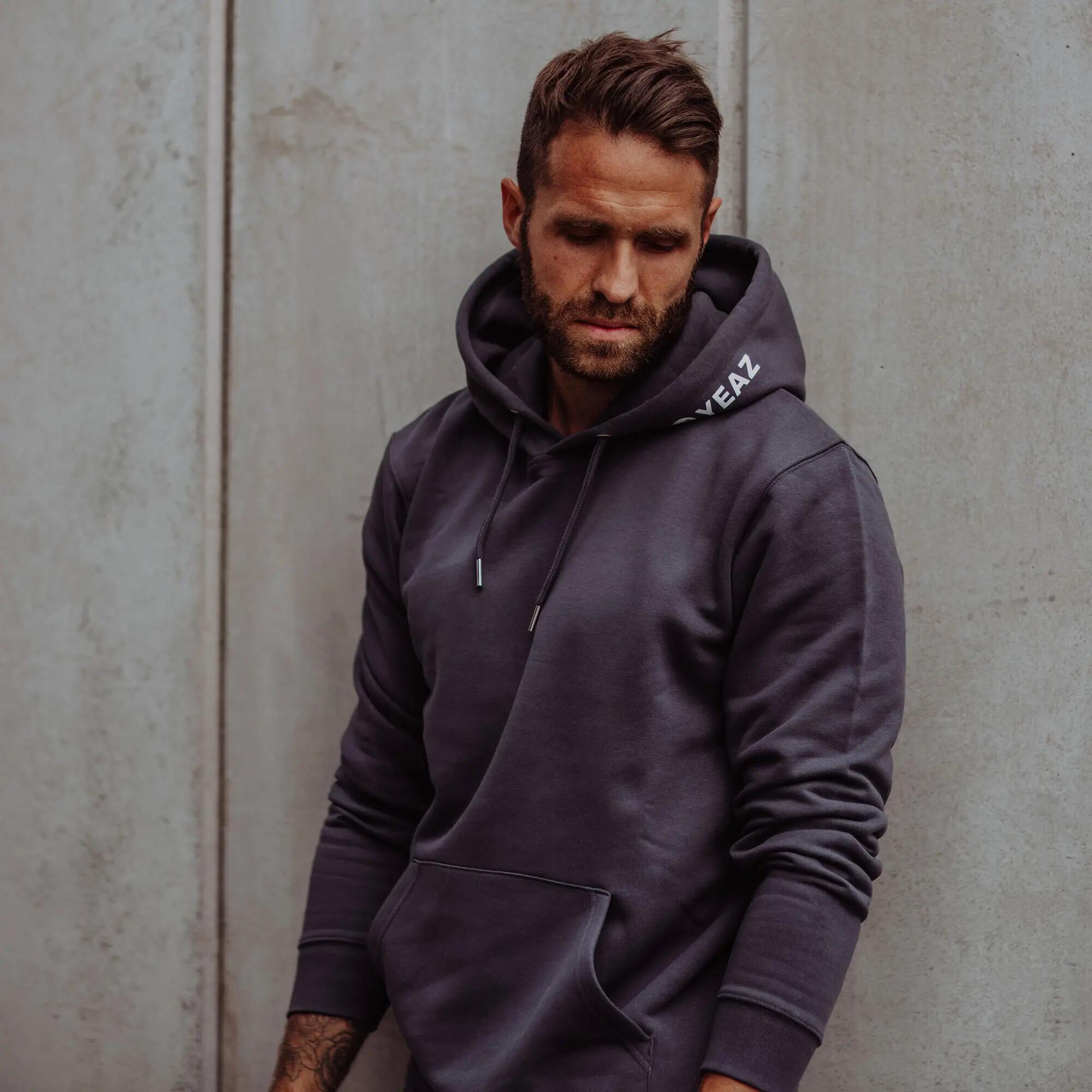 YEAZ Sweat à capuche Shadow Grey (unisex) CUSHY 3/6
