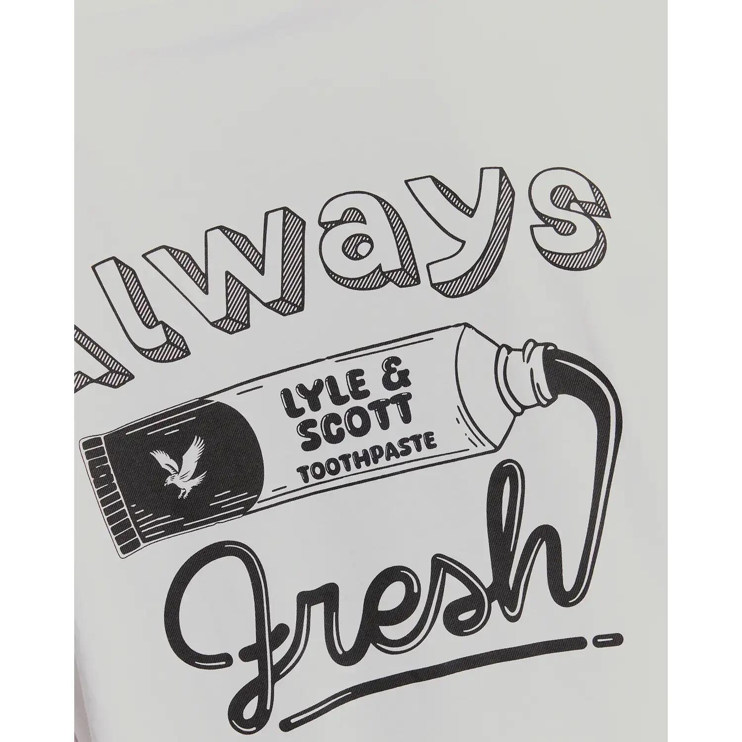Koszulka Lyle & Scott Toothpaste Graphic 7/7