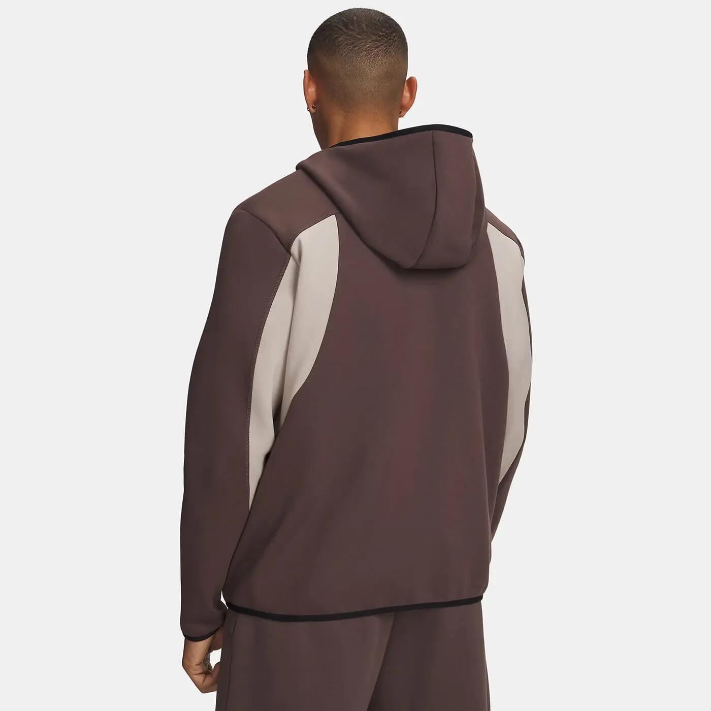 Ua Unstoppable Fleece Vest Met Volledige Rits Highland Buff / Peppercorn / Black 2/3