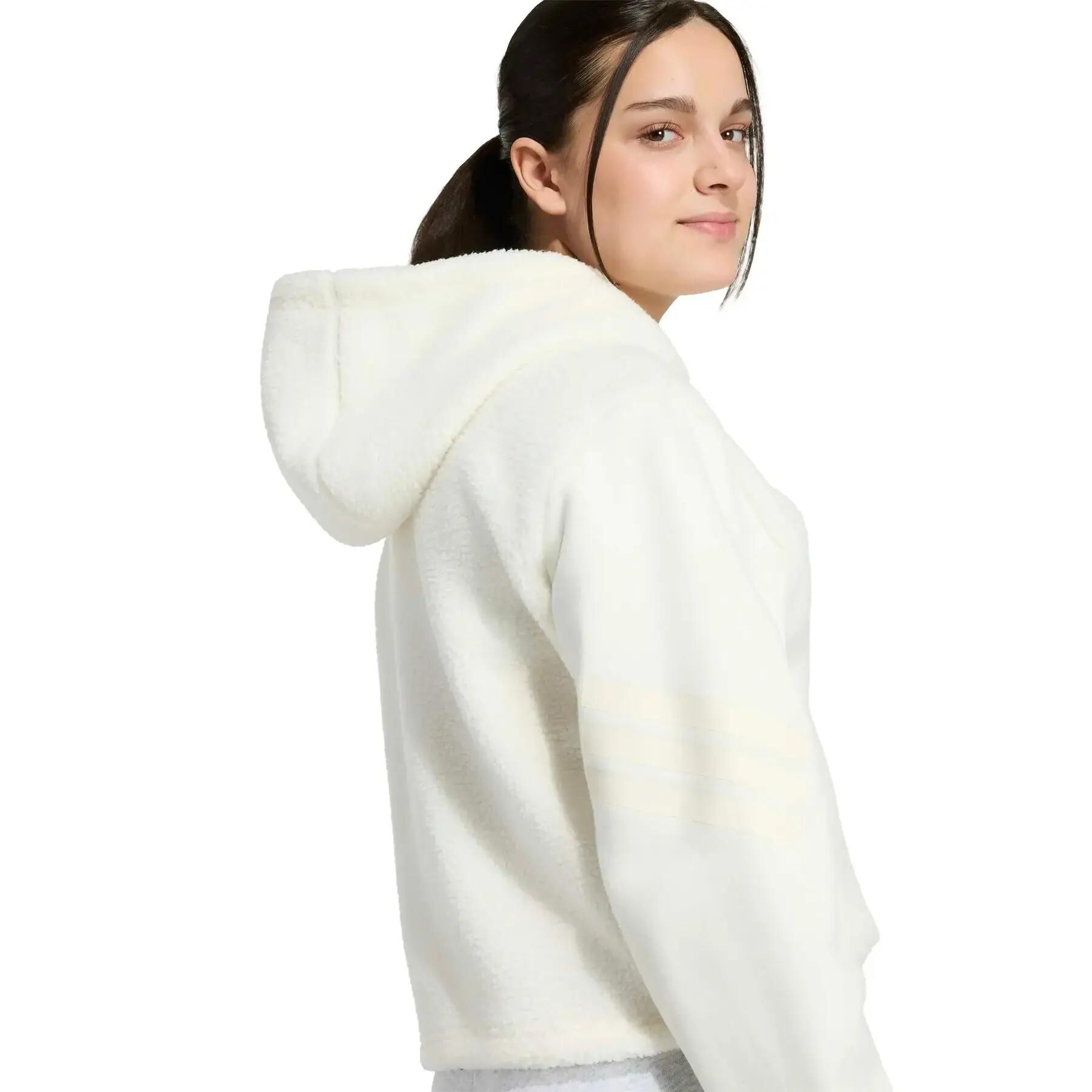 Veste à capuche zippé fille adidas Future Icons 3-Stripes 5/6