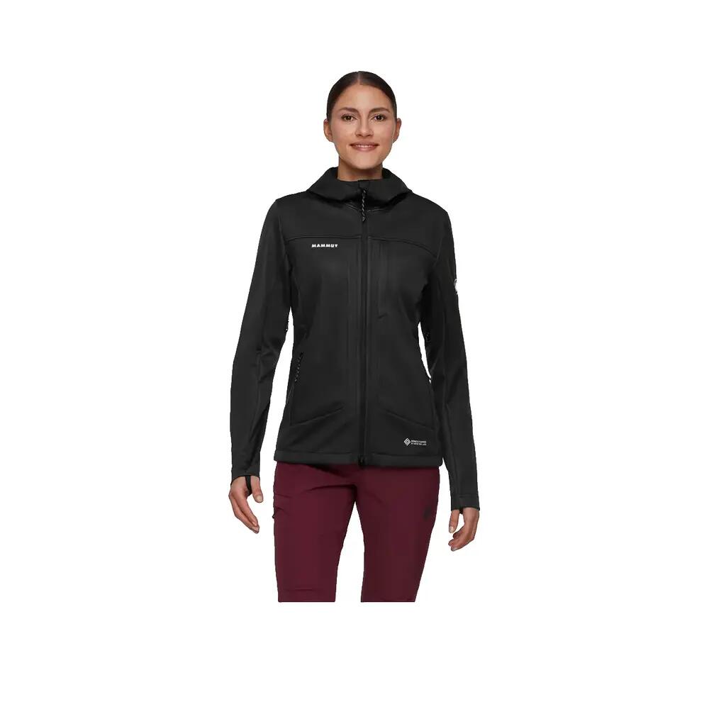 Veste softshell Mammut Ultimate VIII SO Donna Nero 2/3