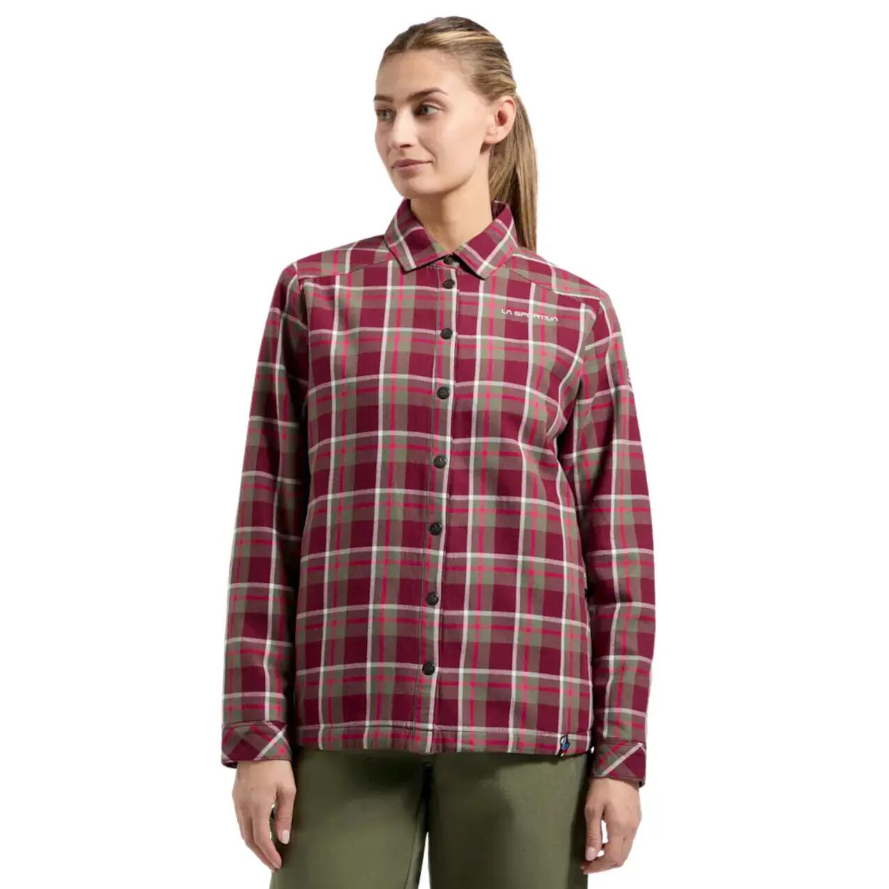 Damska koszula z długim rękawem La Sportiva Rambler Lined Flannel 3/6