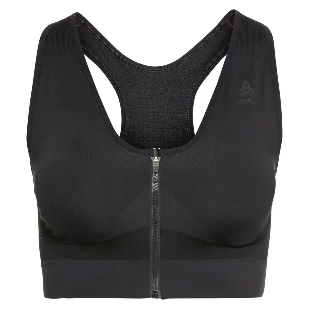 Vrouwen Odlo Seamless High Bra Zwart 6/7