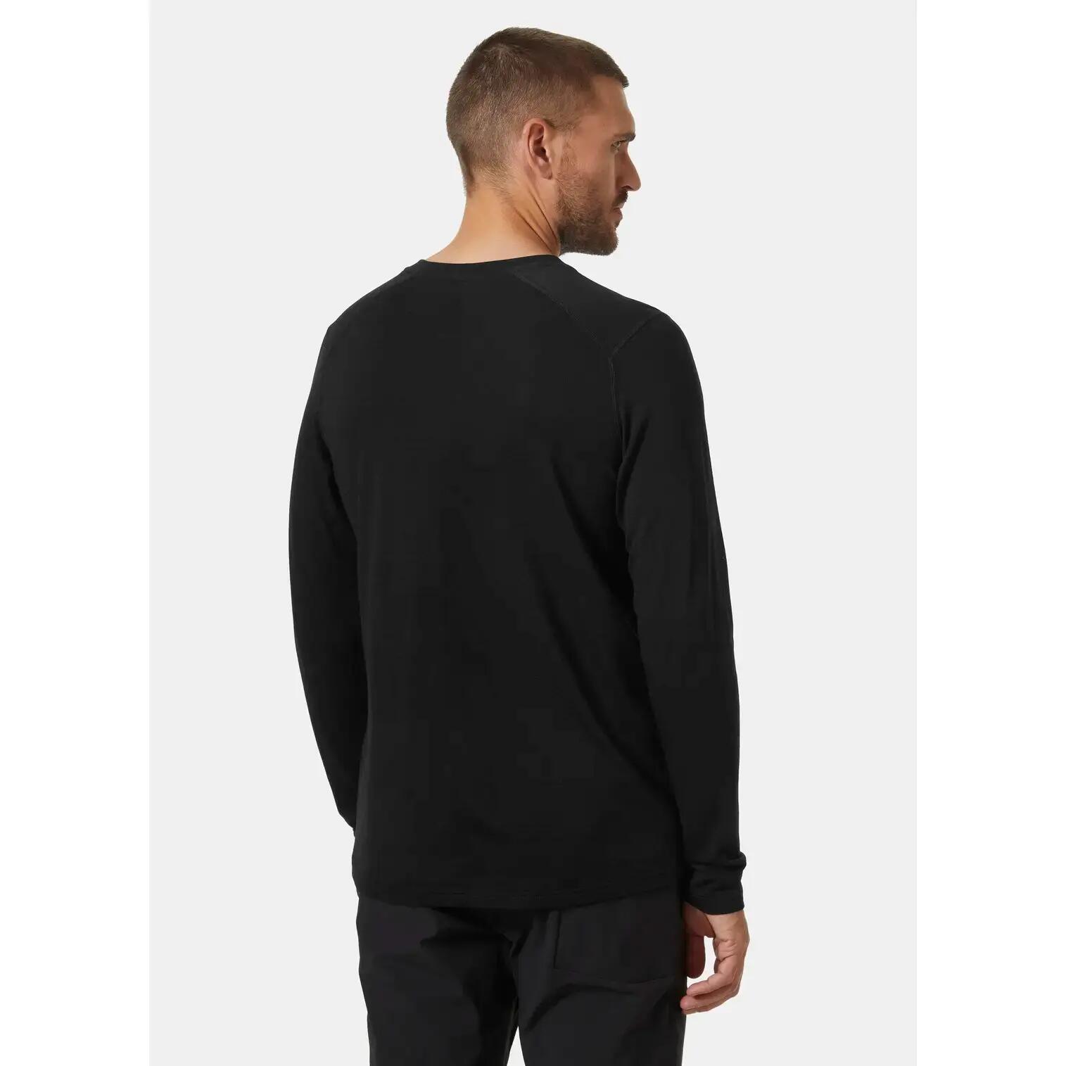 Technisch T-shirt met lange mouwen en ronde hals Helly Hansen Durawool 4/6