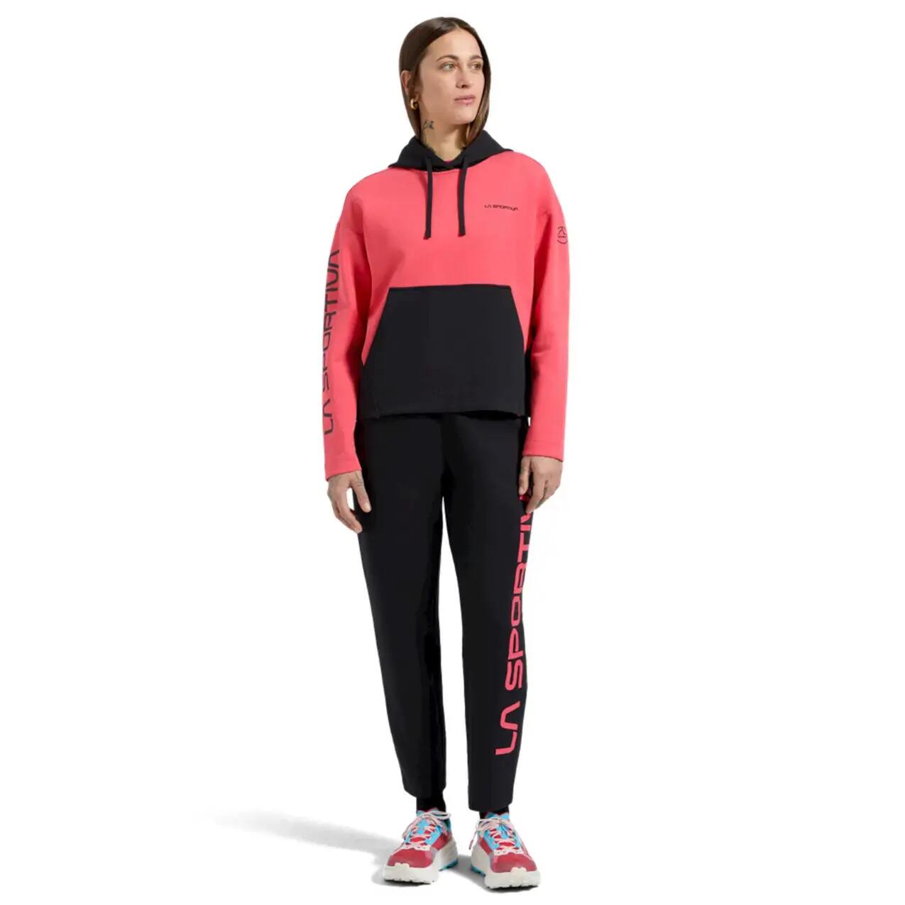 Bluza z kapturem z dużym logo dla kobiet La Sportiva Podium 5/6