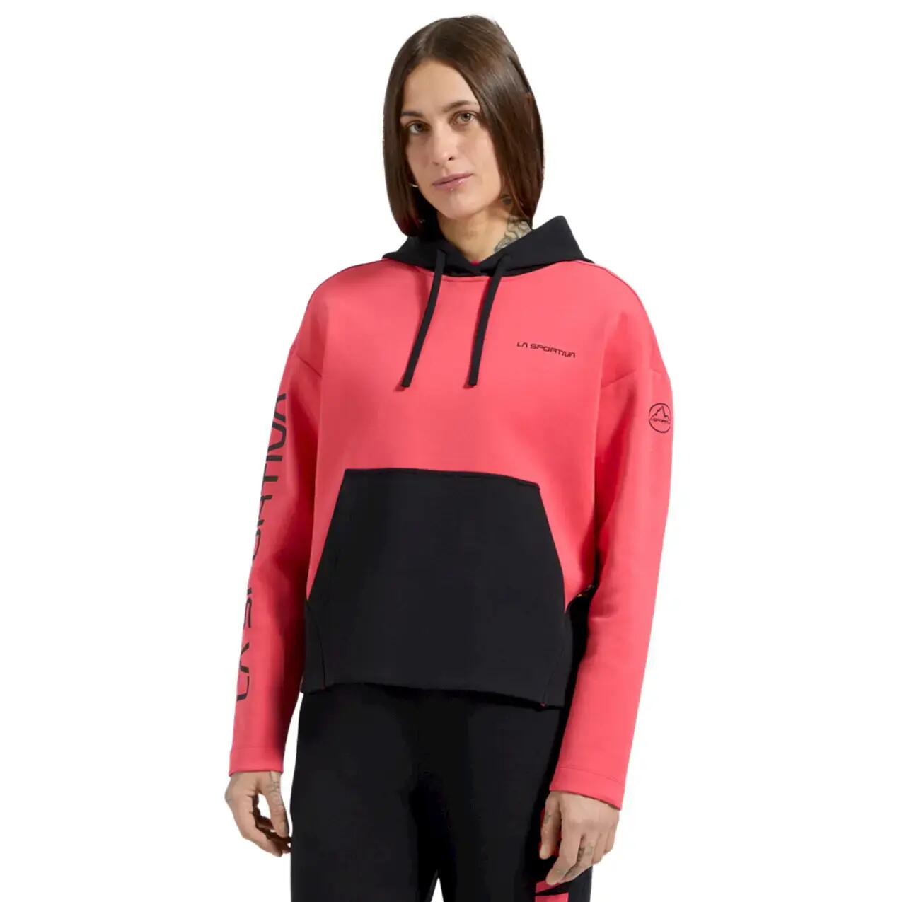 Bluza z kapturem z dużym logo dla kobiet La Sportiva Podium 3/6