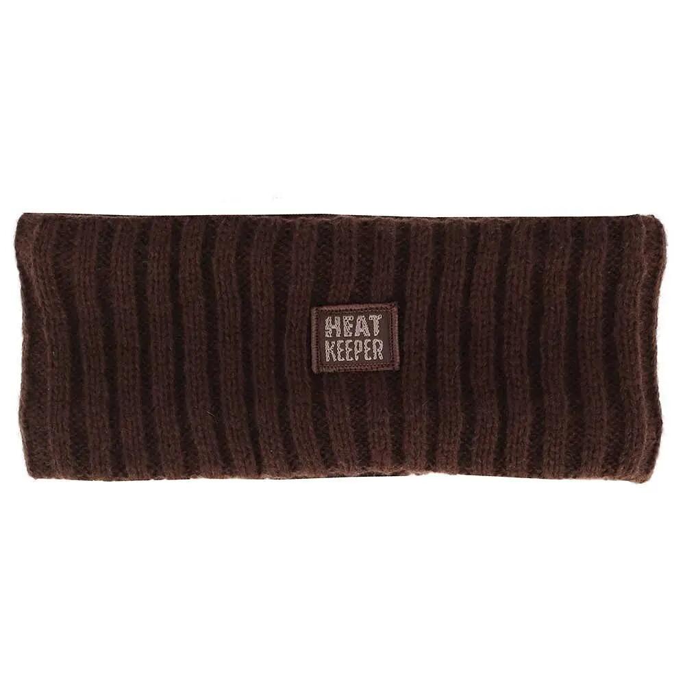 Winterset Dames - Hoofdband + Handschoenen - Bruin 6/7