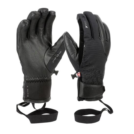 KinetiXx Abey | Wasserdichter PrimaLoft® Leder-Skihandschuh