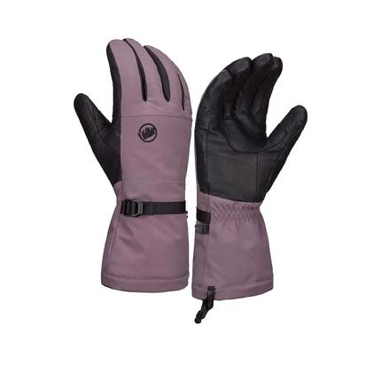 Gants Mammut Stoney Violet femme en cuir de chèvre