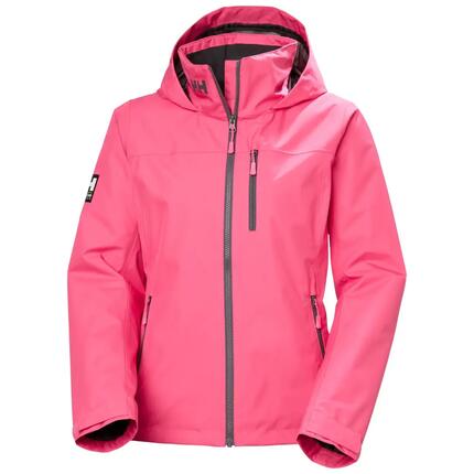 Wasserdichte Zwischenjacke mit Kapuze, Damen Helly Hansen Crew 2.0