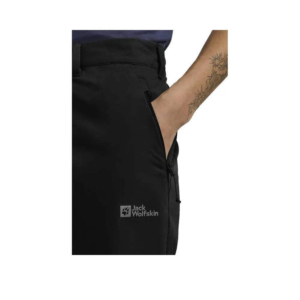 Shorts de randonnée Jack Wolfskin Pico Trail Noir 6/8