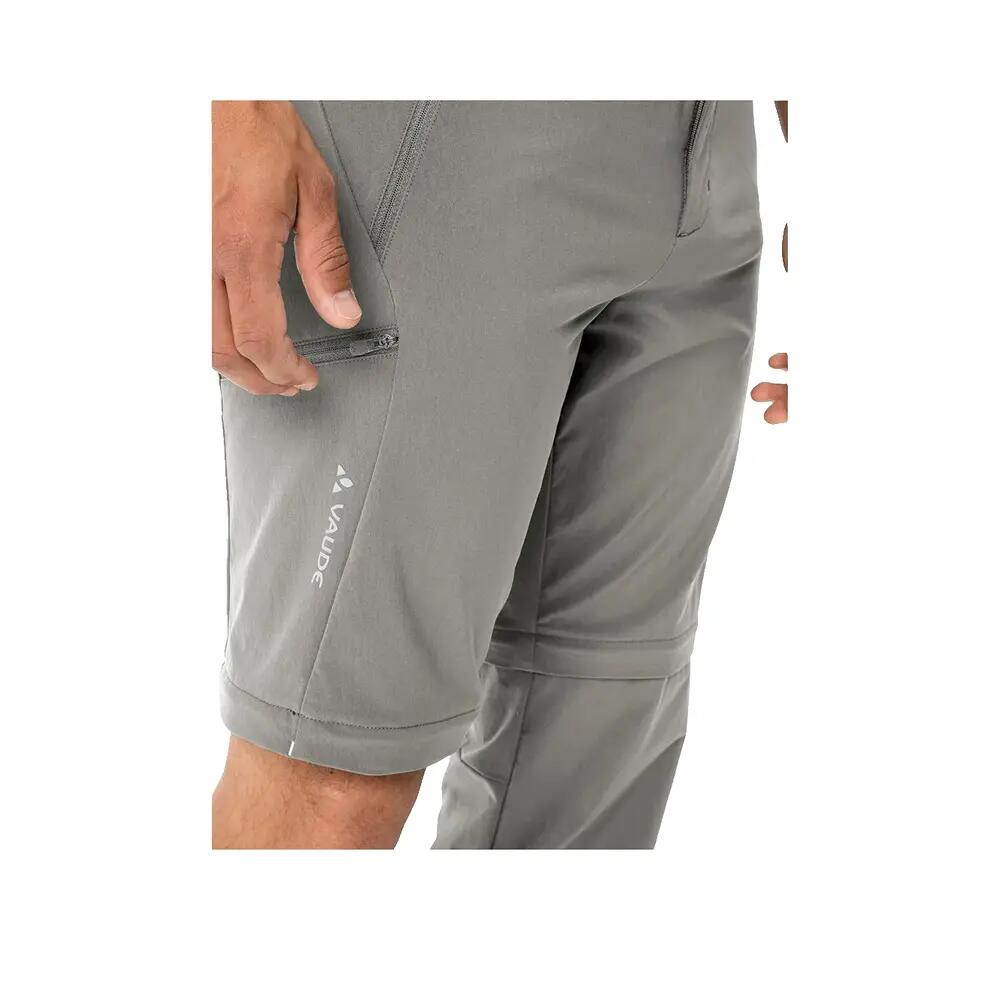 Wanderhose Vaude Farley Stretch II Grau 5/6