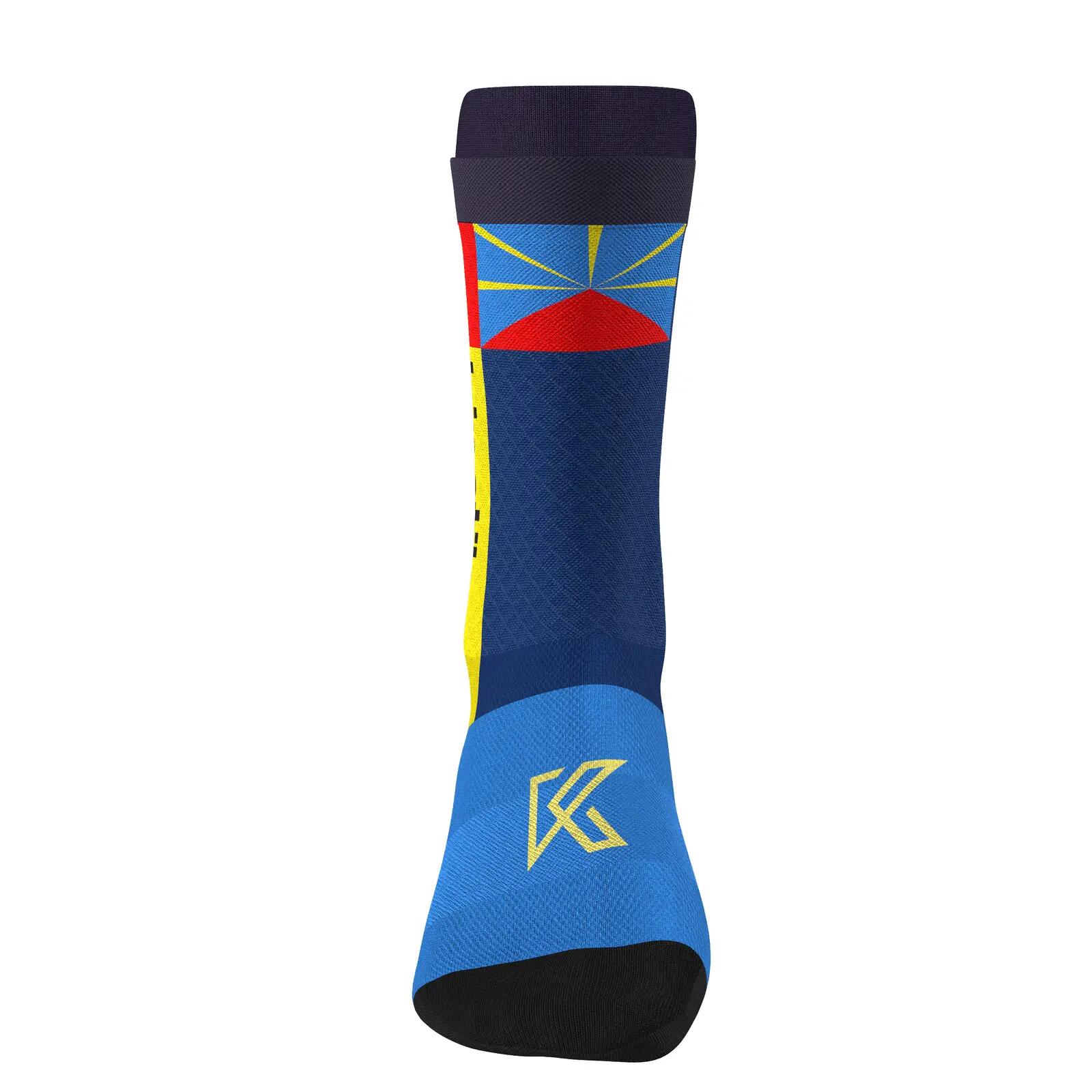CHAUSSETTE DE TRAIL RUNNING FULLKROSS SKARE KREOLE 3/5