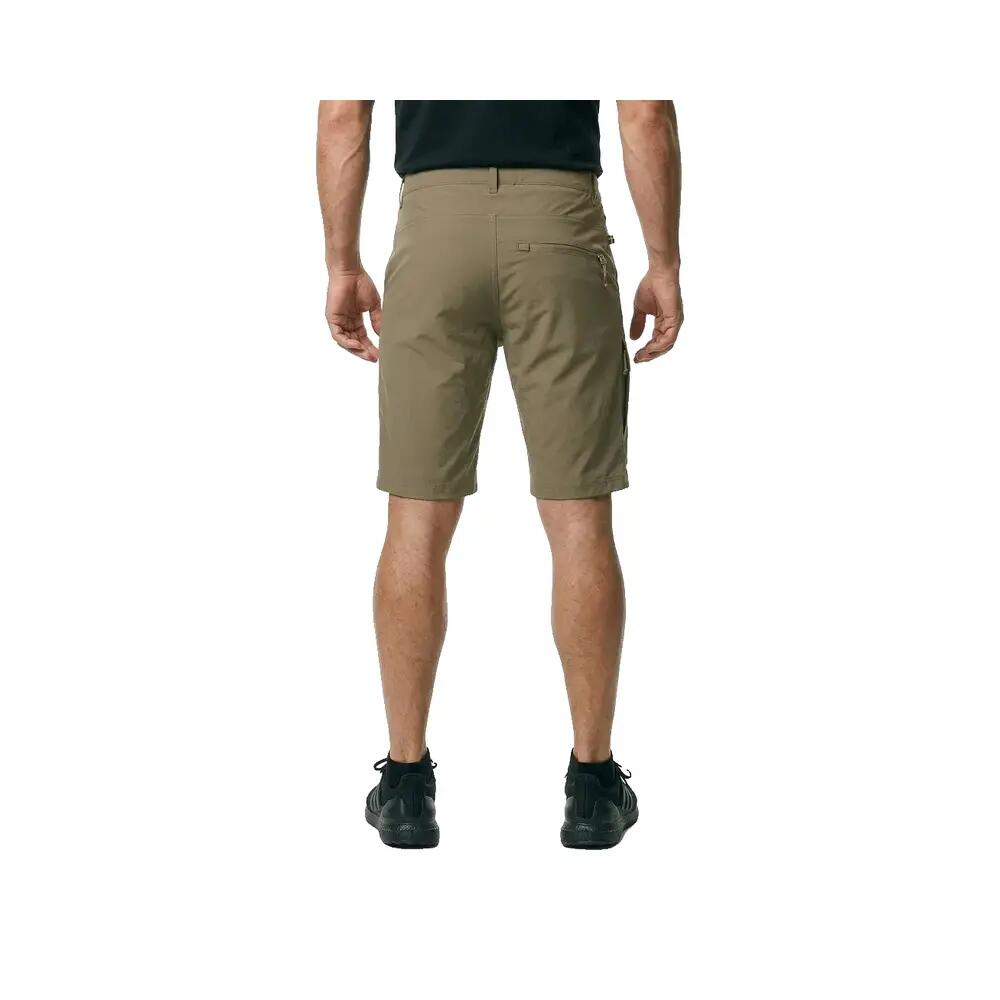 Shorts da trekking Fjällräven Abisko Lite Olive chiaro 2/4