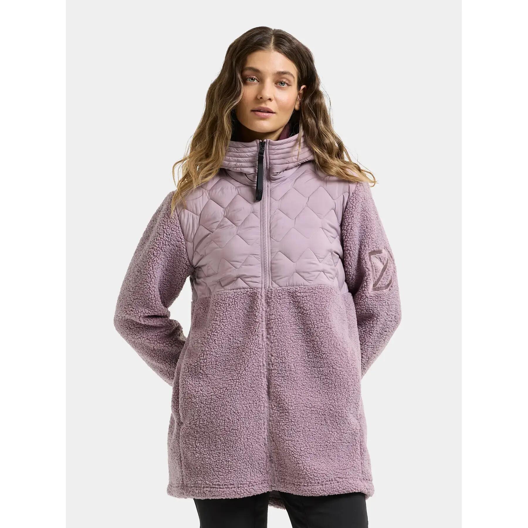 Polaire com capuz feminino Didriksons Bibi 2 3/7