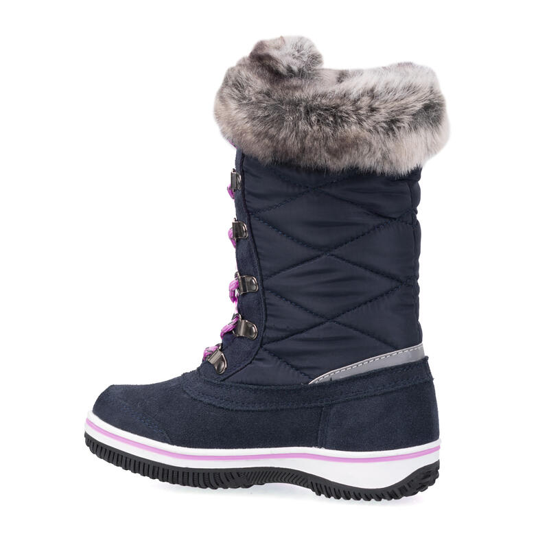 Filles Chaussures de neige Holmenkollen bleu marine / magenta