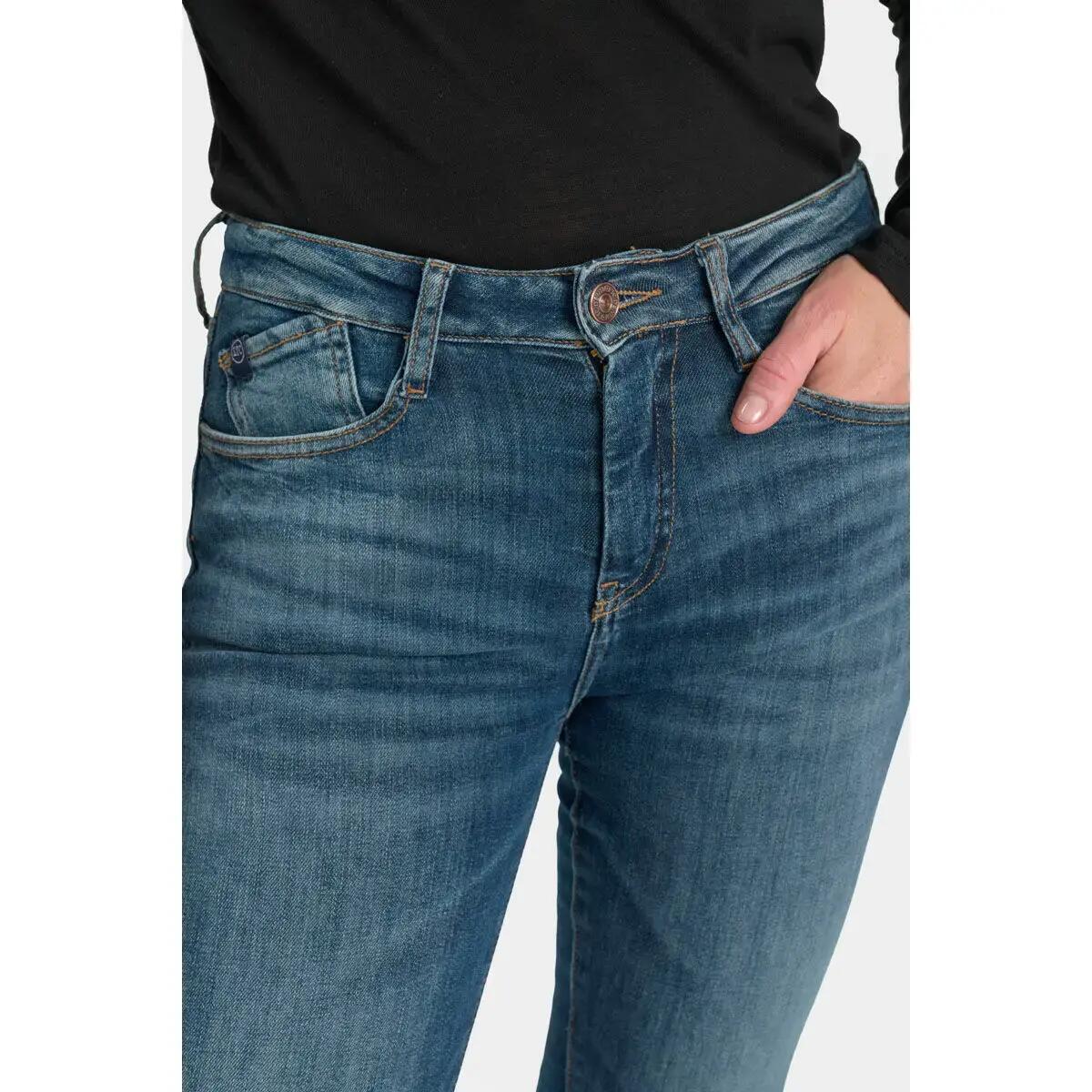 Spodnie dżinsowe bootcut damskie Le Temps des cerises Power 5/7
