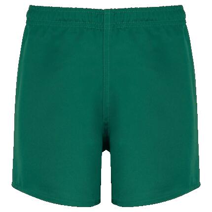Short de rugby enfant - Dark Green - 10/12 ans