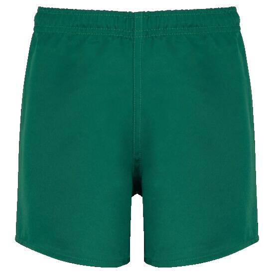 Short de rugby enfant - Dark Green - 10/12 ans