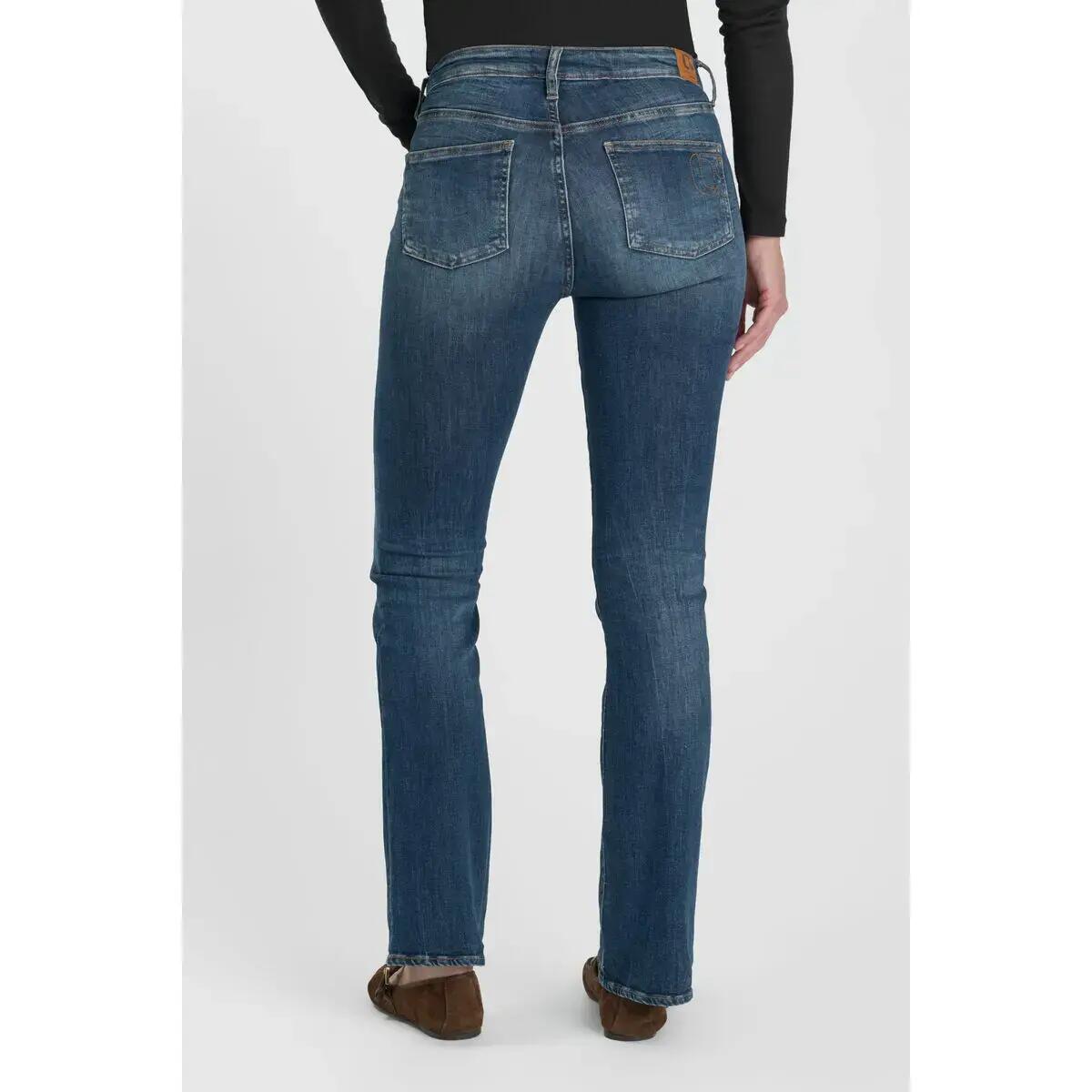 Spodnie dżinsowe bootcut damskie Le Temps des cerises Power 4/7