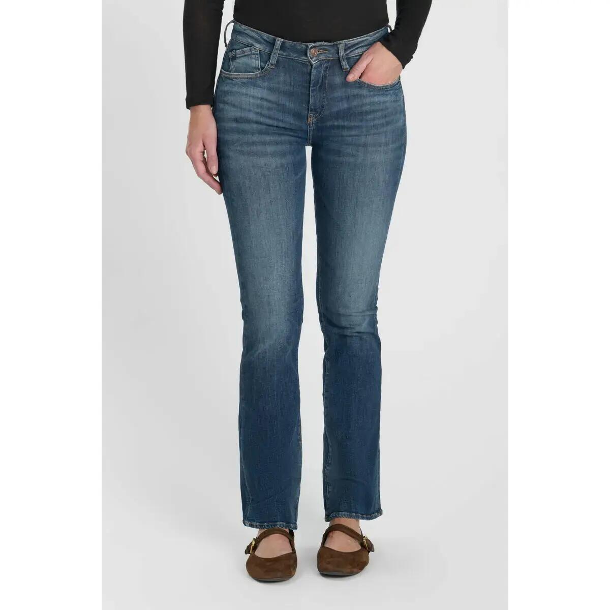 Spodnie dżinsowe bootcut damskie Le Temps des cerises Power 2/7
