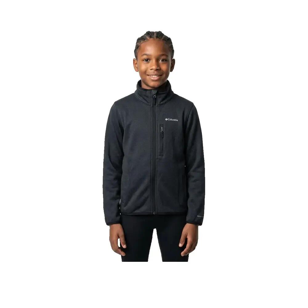 Fleece Columbia Essential Hike Grid Noir 3/4