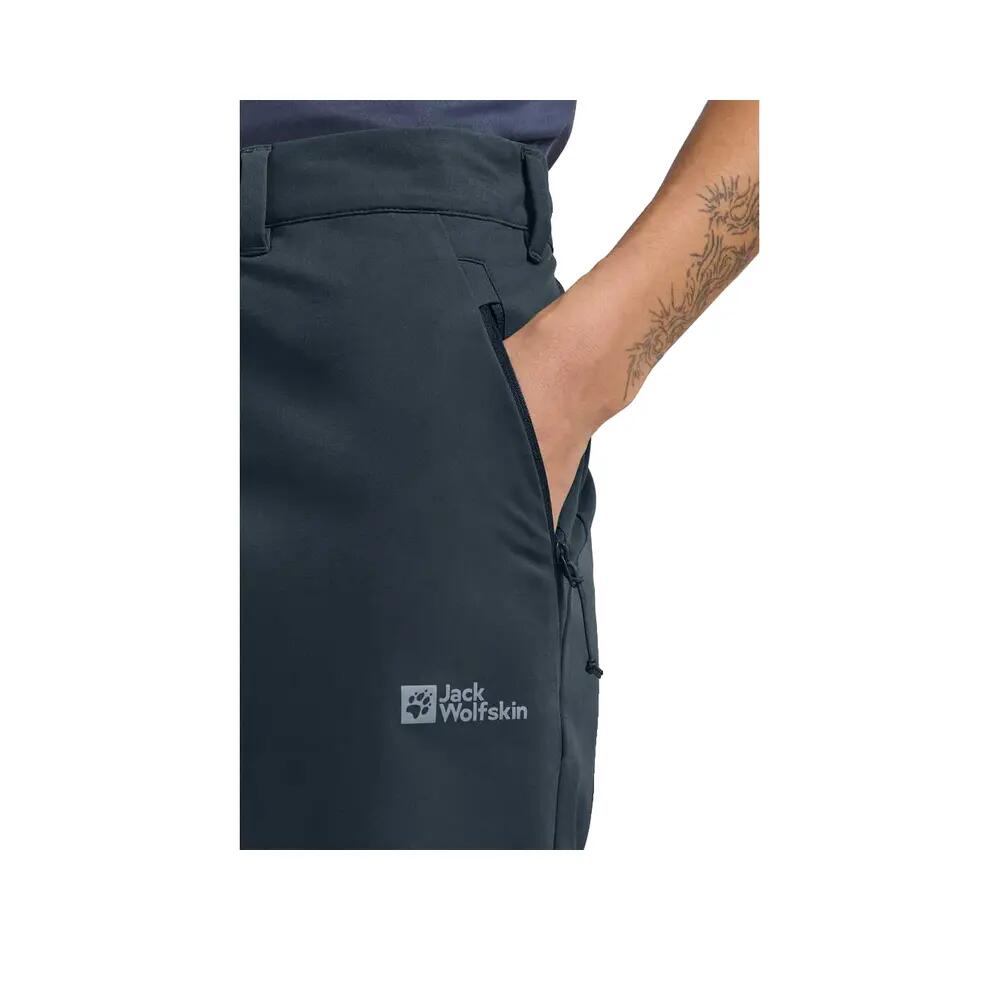 Shorts Jack Wolfskin Pico Trail Donna Blu 7/8